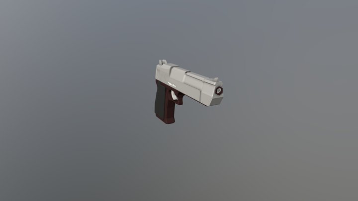 Deagle version 2 3D Model