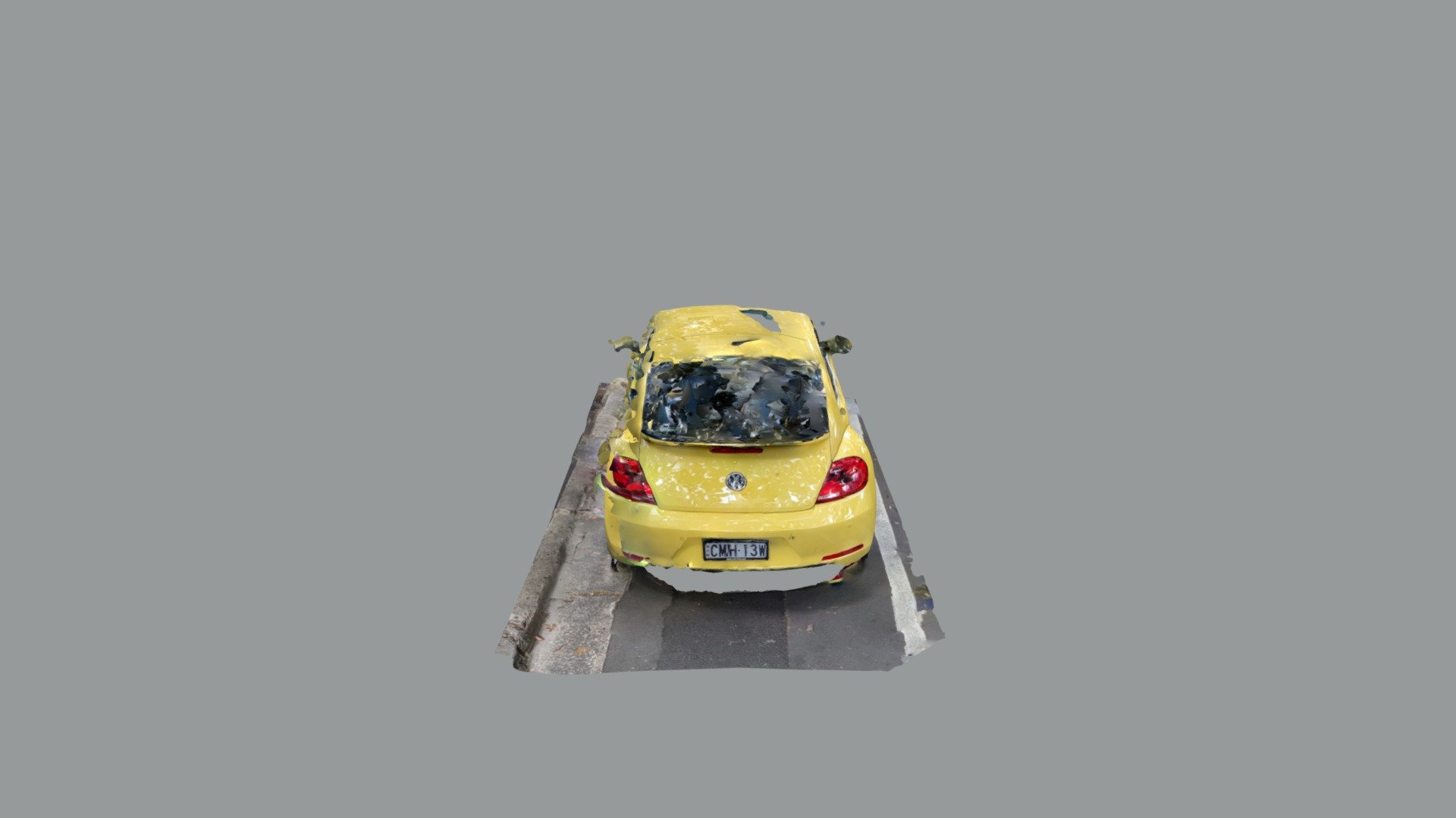 yellow car