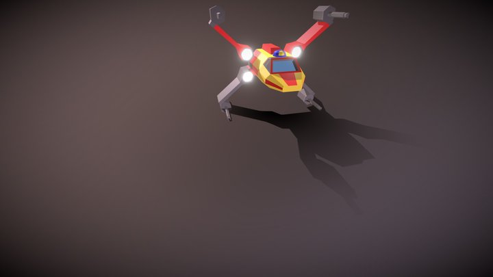 X Wing ORIOL 3D Model
