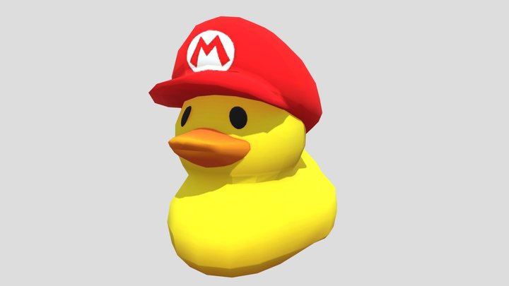 mario kart tour - rubber duck – Modello 3D gratuito STL
