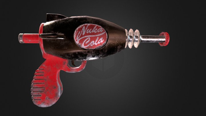 Nuka Cola Ray Gun 3D Model