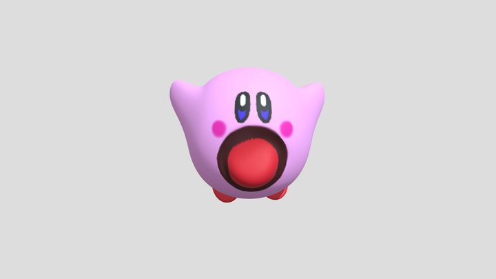 kirby 3D Model