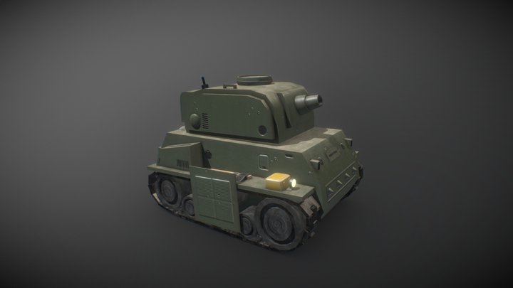 Tank 3D Model