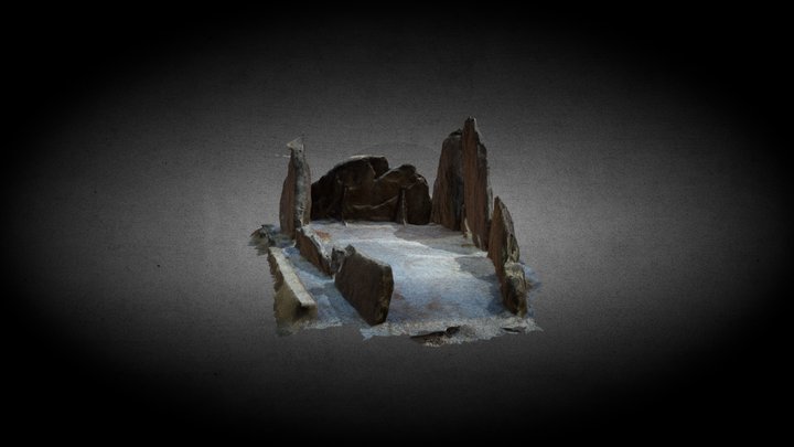 Dolmen Puigseslloses 3D Model