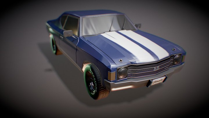 CHEVELLE SS1972 3D Model