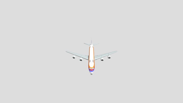 mcdonnell-douglas-dc-8 3D Model