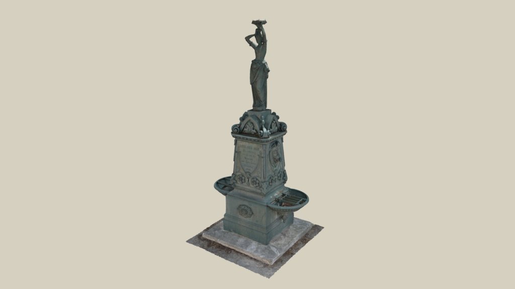Löwenbrunnen — Sketchfab embed 3D viewer