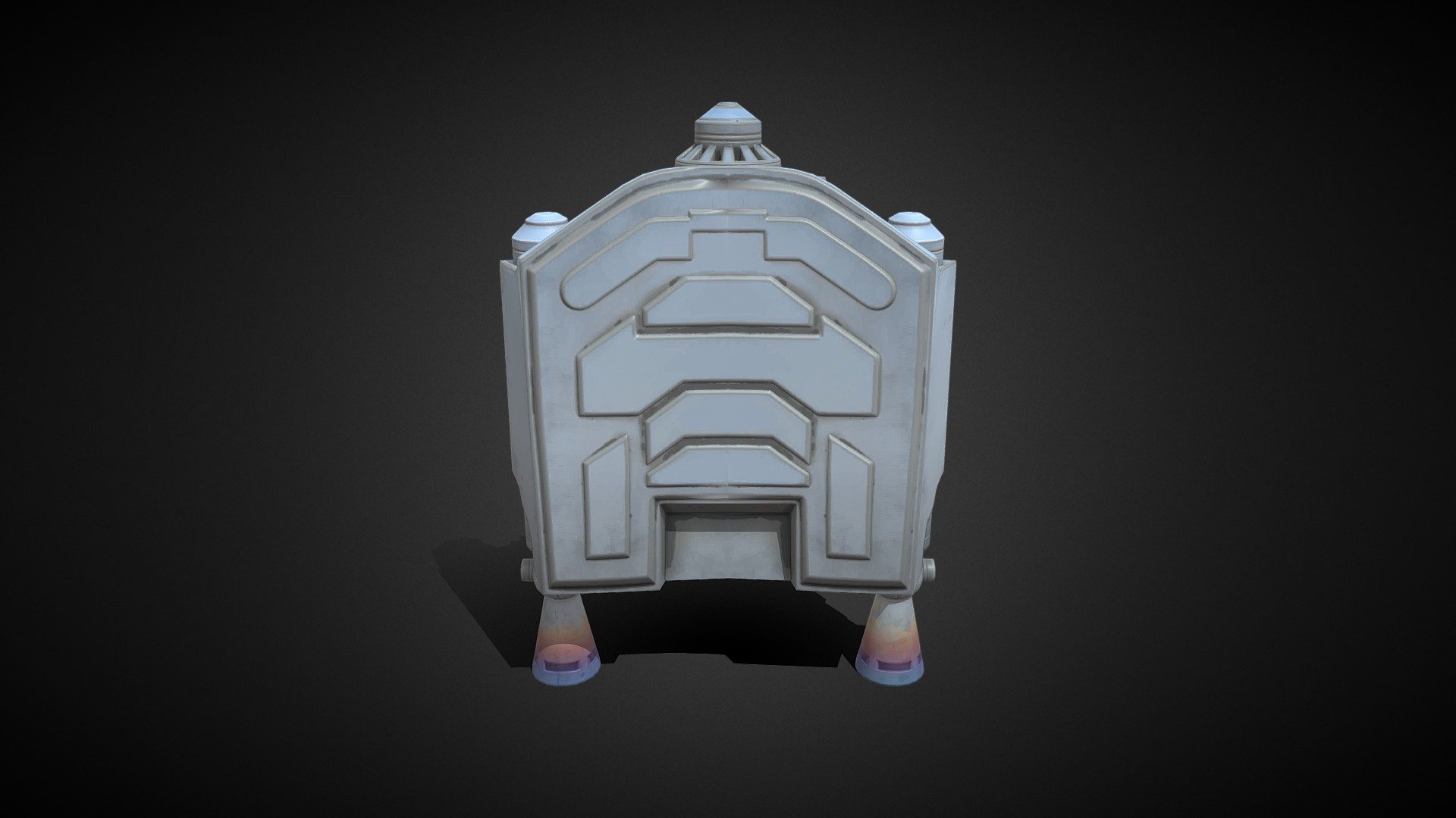 Mandalorian Jetpack Download Free 3D model by Yxboireal