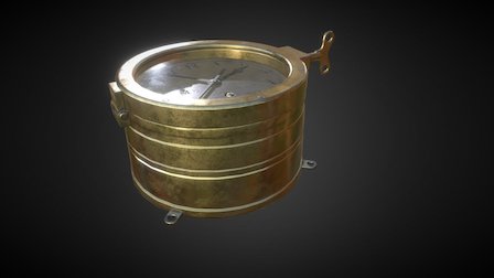 Bulkhead clock 3D Model