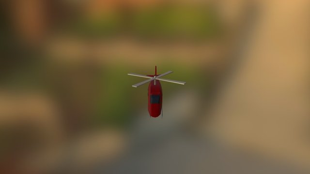 Helicoptero 3D Model