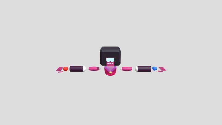 Garnet Bot 3D Model