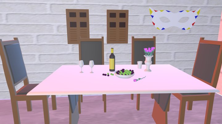 Atividade 5 - Sala 3D Model