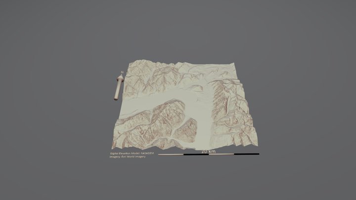 Queenstown 3D Model