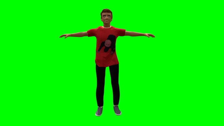 Twist Dance 3D Model