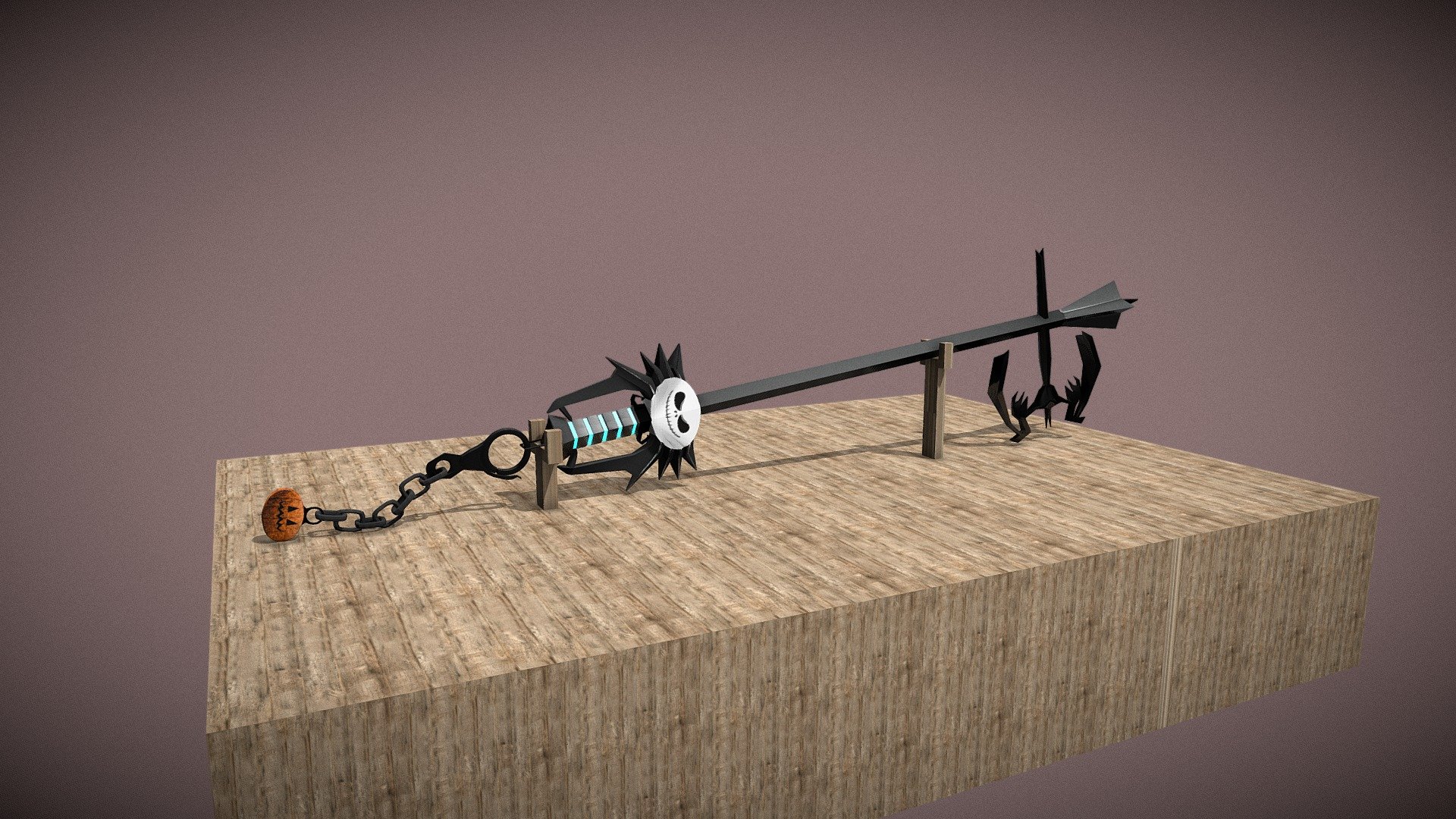 Sora Keyblade (The Nightmare Before Christmas) Buy Royalty Free 3D