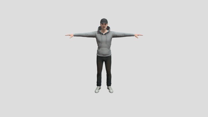 Joe Goldberg 3D Model