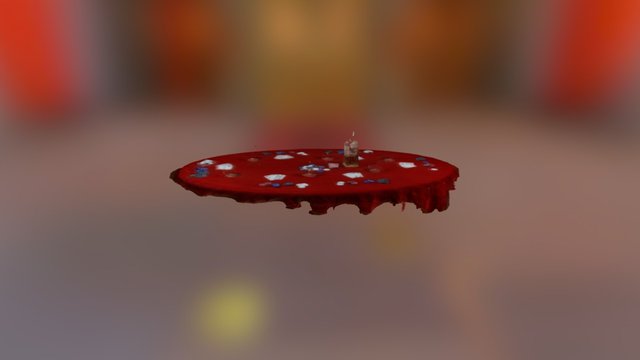 Gambling Table 3D Model