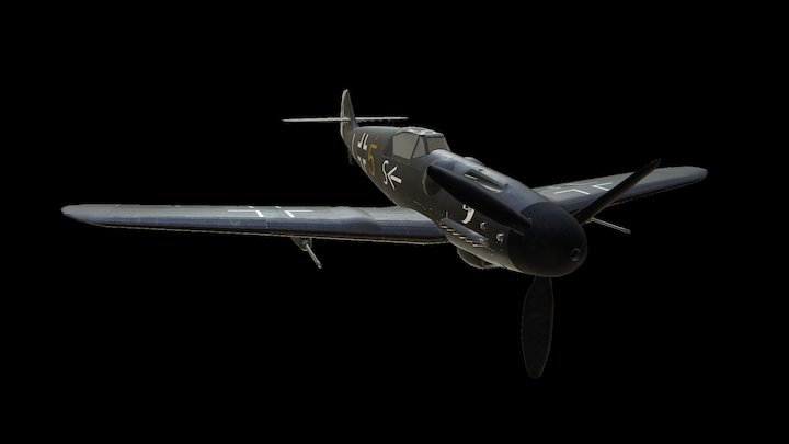 Messerschmitt Bf.109 G 3D Model