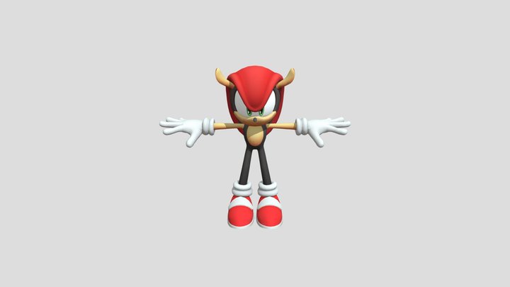 Mighty The Armadillo Modern (Sonic Blitz)