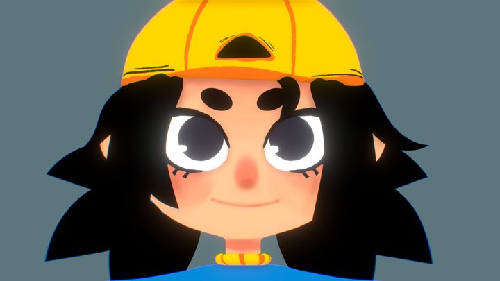 Street Girl 3D Model