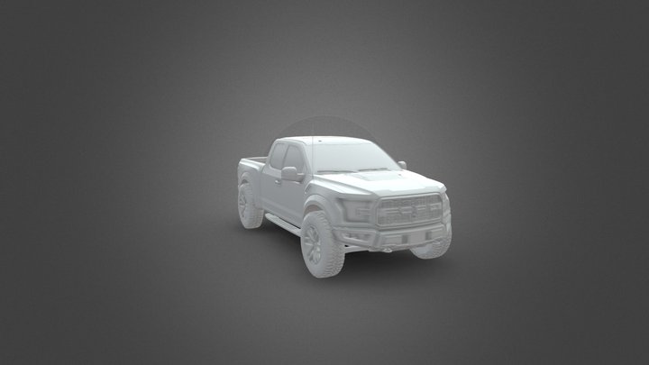 Ford Raptor 2017 3D Model