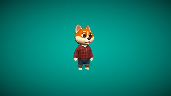 Doggy ( 11 animations, 2 skins ) 3D Model