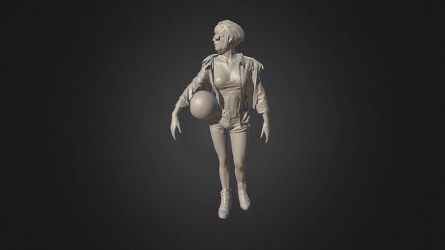 Girl 3D Model