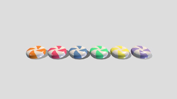 Candies 3D Model