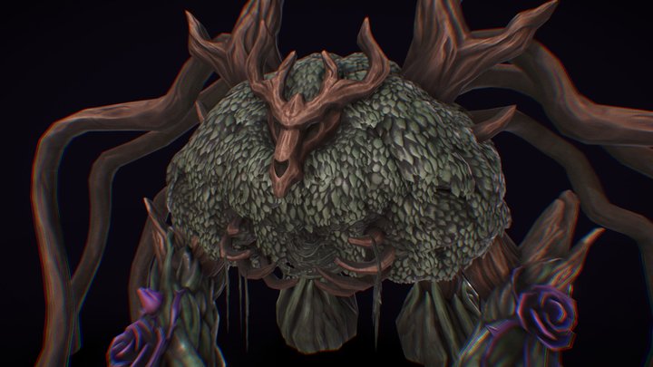 Tree Creature 3D Model