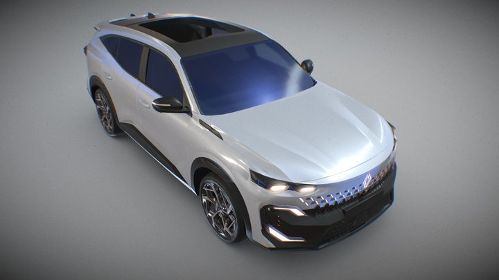 Renault Filante 3D Model