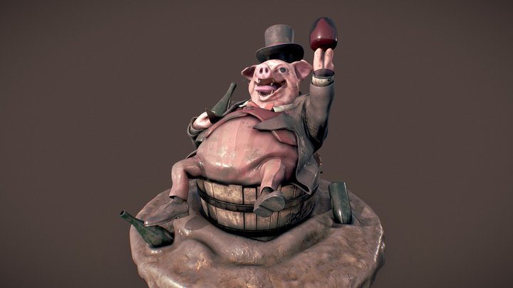 Dirty Money 3D Model