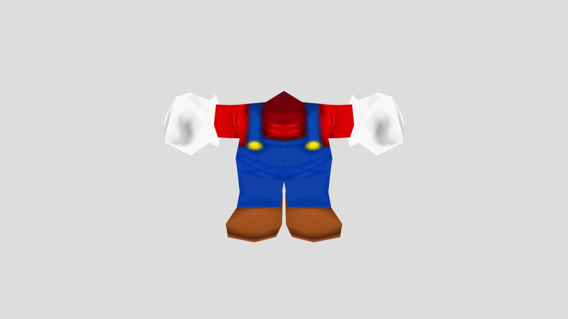 Small_mario_model - Download Free 3D model by The Rayman Fan (@El ...