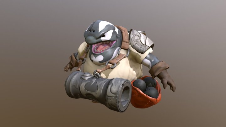Orkaan Boomer 3D Model
