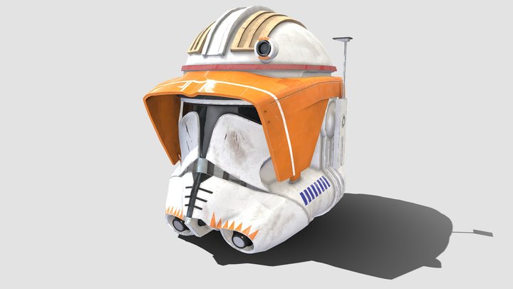 Star Wars - Phase II Commander Cody's Helmet 3D Model