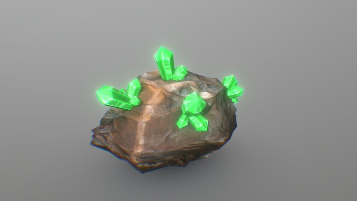 Stone ORE 3D Model