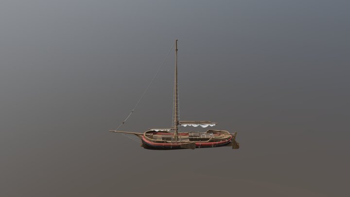 Boat 3D Model