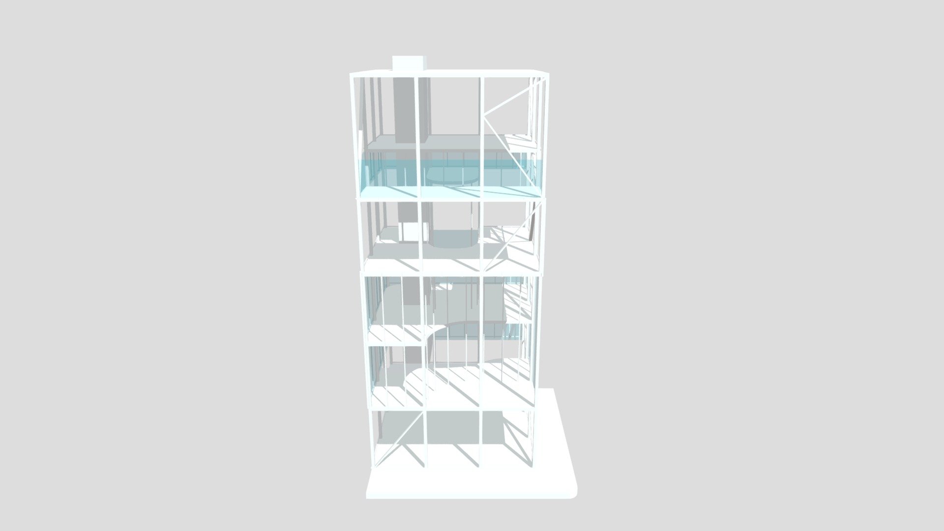 Variation 9 Horizontal Voids Shibaura House Download Free 3D Model variation-9-horizontal-voids-shibaura-house-download-free-3d-model