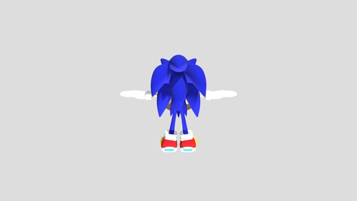 Sonic The Hedgehog 3D Model