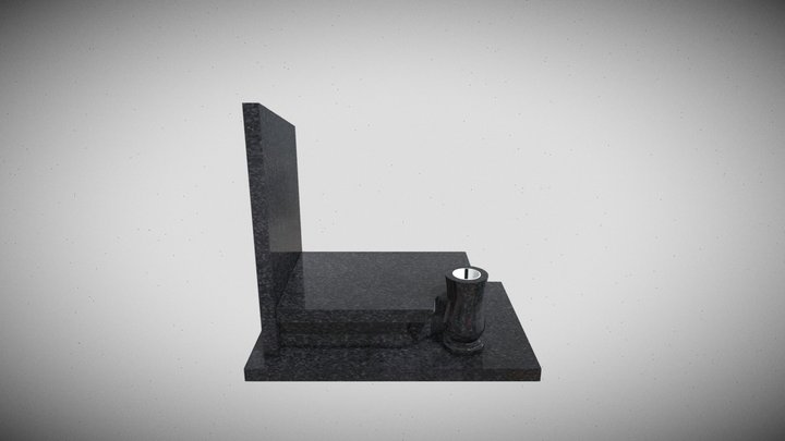 Lubin nagrobek urnowy impala KAM-BRUX 3D Model