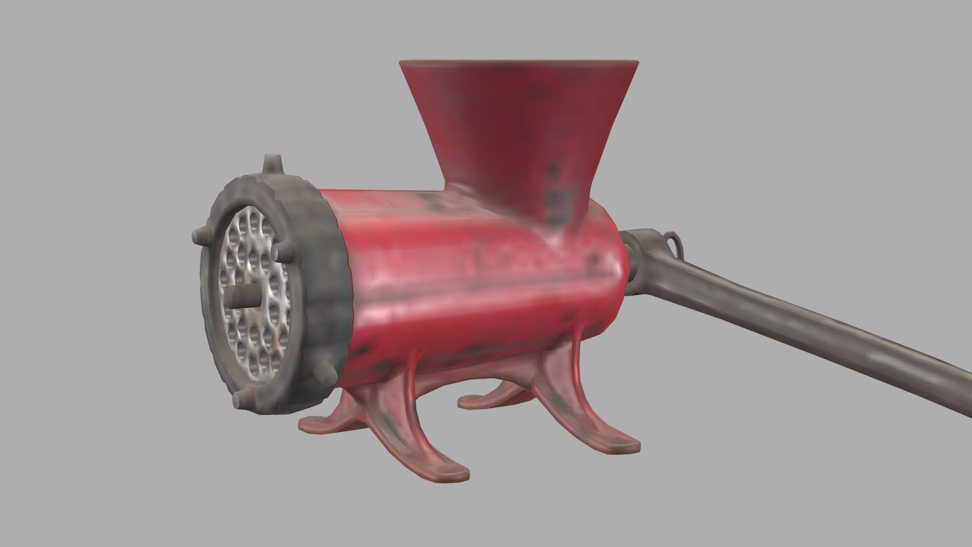 Low Poly Meat Grinder "ALEXANDERWERK Nº 22" — Sketchfab embed 3D viewer