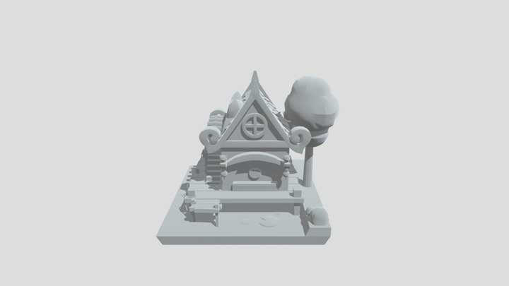 Kitty house 3D Model