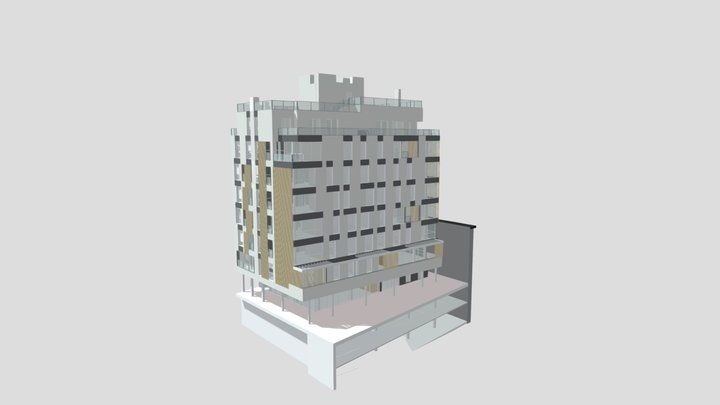 Residencial Buenos Aires en Ermua 3D Model