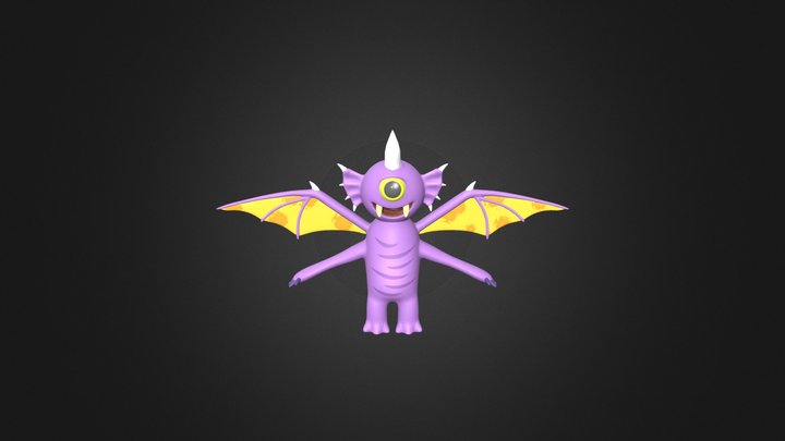 Wing Monster 3D Model