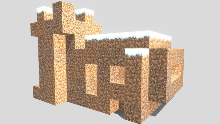 Snowy Dirt Fort of Power - SDFP for Short 3D Model