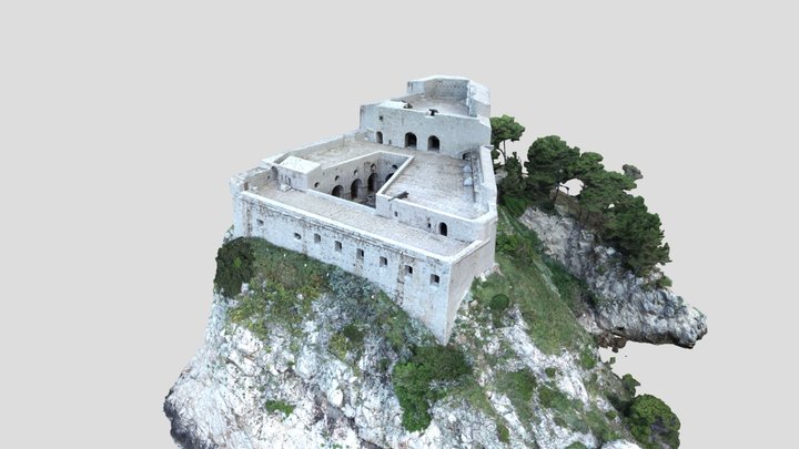 Lovrijenac Fortress (DUBROVNIK) 3D Model