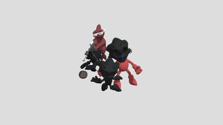 fnf-sonicexe-pack 3D Model