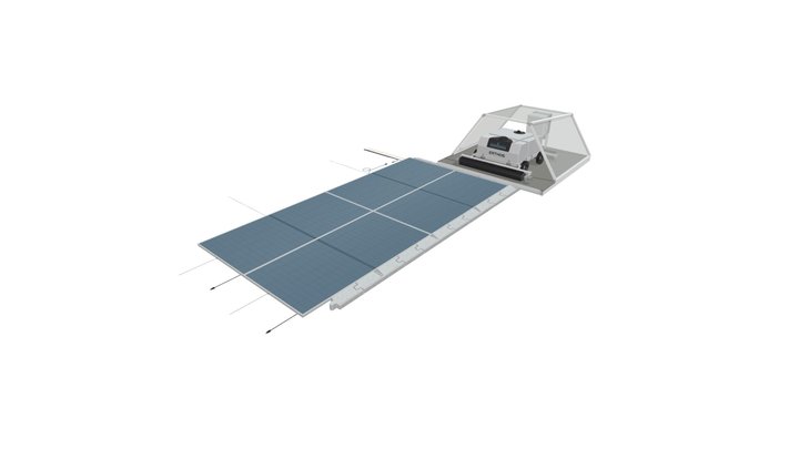 Archived - Earth Mount Solar Page - Array 3D Model
