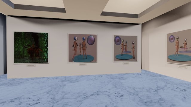 Instamuseum for @oiregreg 3D Model