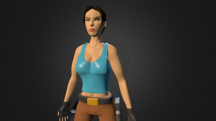 Lara Croft  3D Model