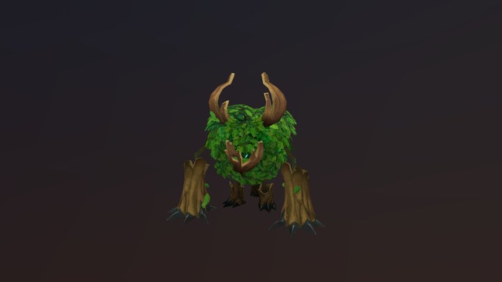 Forest Tank. Heroes of Envell 3D Model